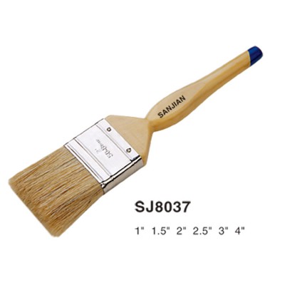 Wooden Handle Cheap Bristle Paint Brushes Sjie80004